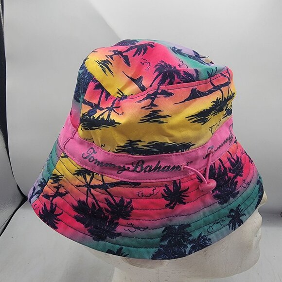 Tommy Bahama Kids Tropical Bucket Hat 2T-4T Summer Beach Casual Outdoors Hiking - Picture 4 of 8
